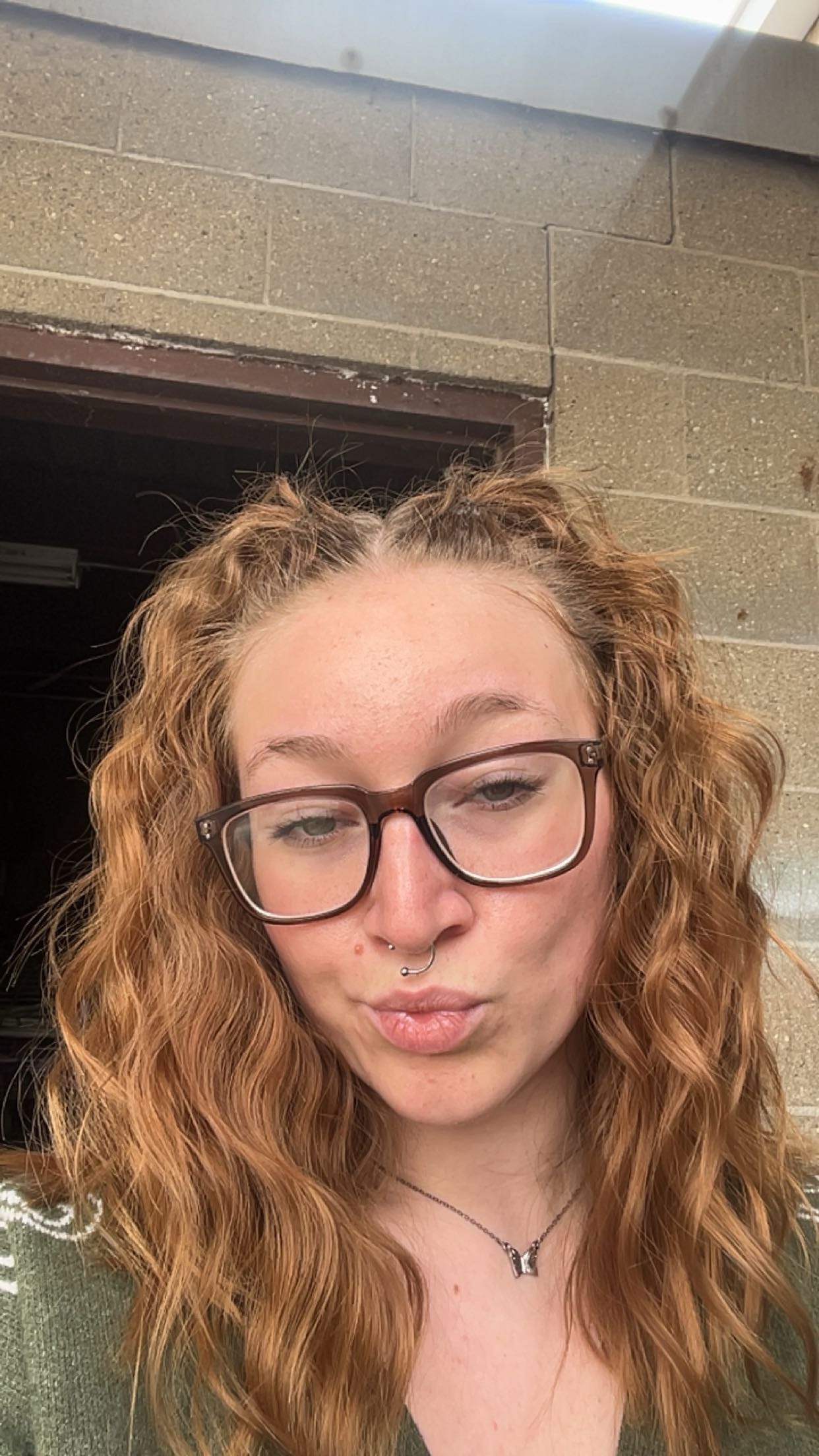 Josie before boudoir session