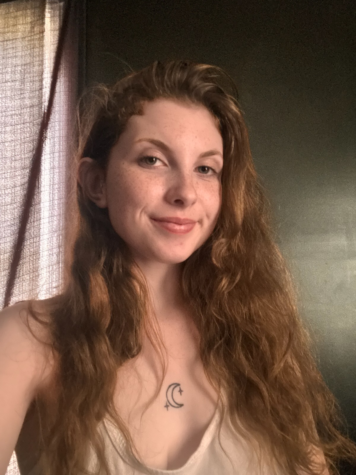 Zahava before boudoir session